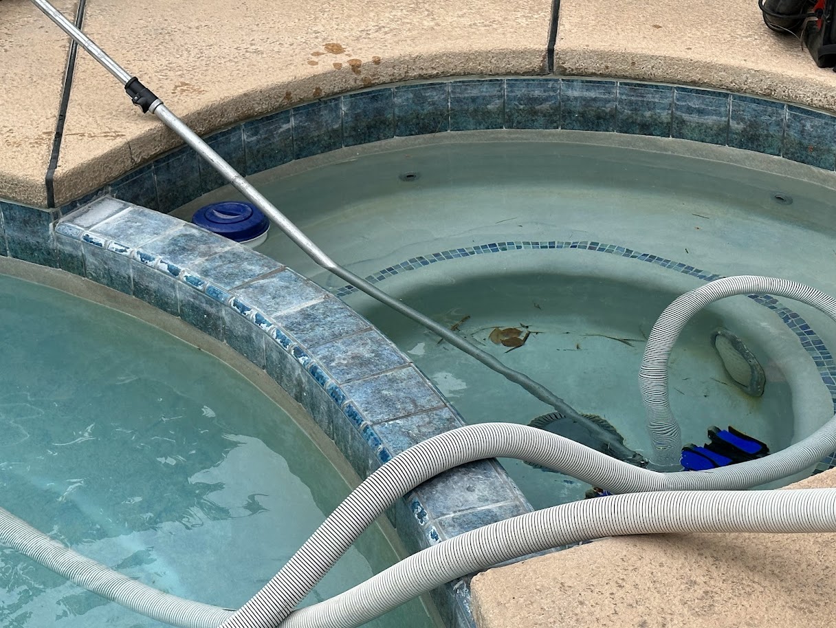 Process | Oasis Pool Tile Cleaning